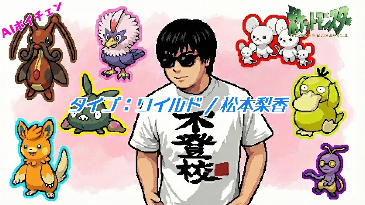 AIもこうたちの「タイプ：ワイルド / 松本梨香」#ポケットモンスター