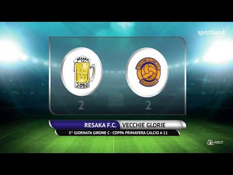 COPPA PRIMAVERA C11 - Resaka FC vs Vecchie Glorie