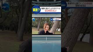 あざとくこける女子アナ#ニュース#放送事故#ブリッヒーニュース