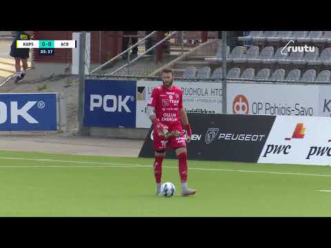 YANN FILLION - AC Oulu Match Highlights vs KuPS (Veikkausliiga) - June 30, 2021