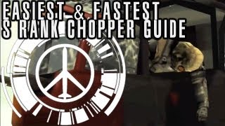 Peace Walker - How to S-Rank Chopper Missions - Easiest & Fastest Method