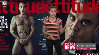 Robbie Williams se desnuda para revista gay
