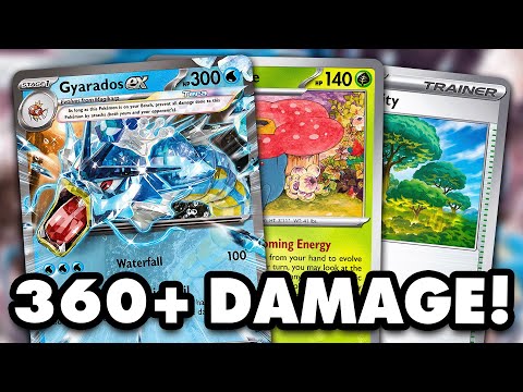 Gyarados ex Can One-Hit KO Mega Pokemon!