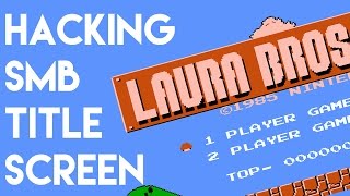 How to Edit the Title Screen in Super Mario Bros.