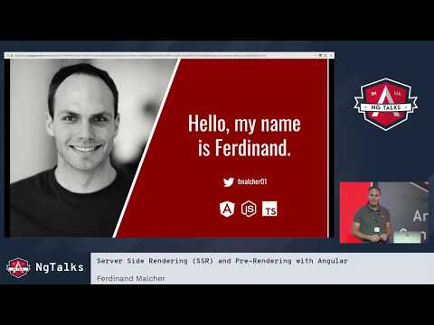 Ferdinand Malcher - Server Side Rendering (SSR) and Pre-Rendering with Angular