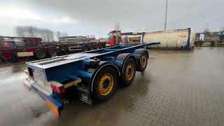 Burg 20FT/3-axles / empty weight: 3.290kg / SAF DISC / ADR (EXII, EXI container chassis semi-trailer | Image 4 - Autoline