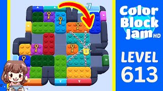 Soluzione del Livello 613 di Color Block Jam