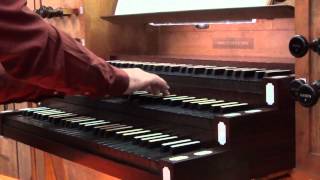 J.S. Bach Dorische Toccata  [BWV 538]  Willem van Twillert  Deaken/Marcussen& Søn-organ Goes [NL]