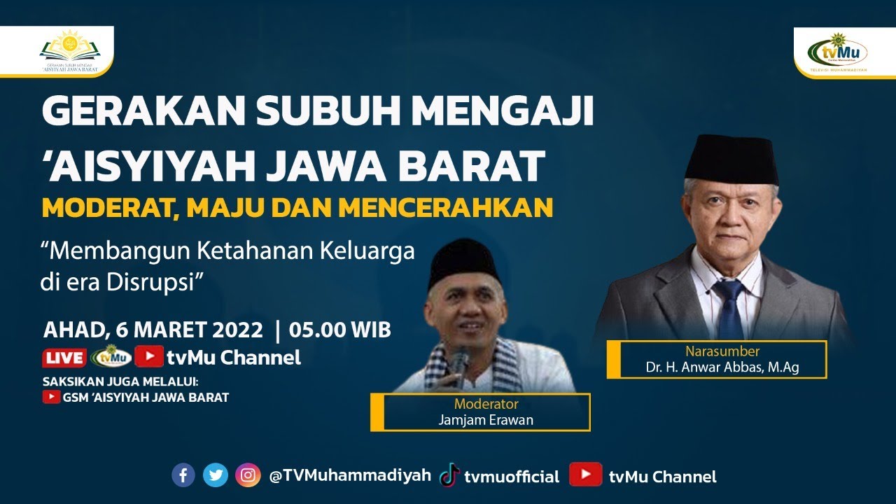 Membangun Ketahanan Keluarga di Era Disrupsi (Gerakan Subuh Mengaji #66)