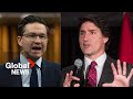 Poilievre, Conservatives move ahead of Trudeau, Liberals in latest Ipsos poll