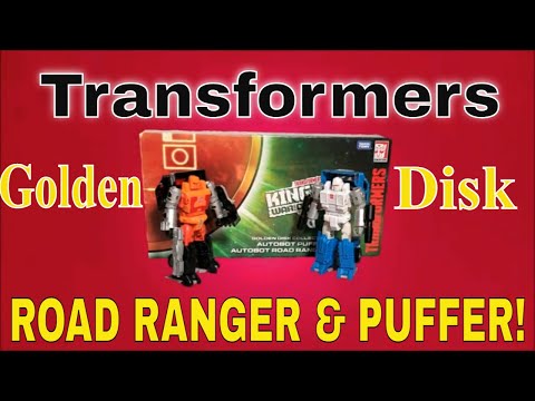 Transformers Golden Disk Road Ranger and Puffer - GotBot True Review NUMBER 941