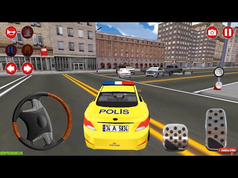 Gerçek Polis Arabası Oyunu İzle - Real Police Car Driving - Araba Oyunu İzle - Android Gameplay FHD