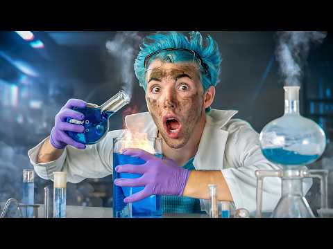 24 HORAS HACIENDO EXPERIMENTOS DE UN SOLO COLOR !!