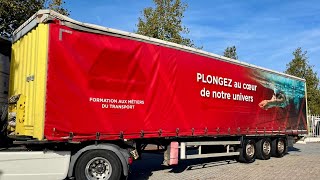 Krone 3 Axle  BPW  axles, sliding roof, Disc brakes, Air suspension semirremolque con lona corredera | Imagen 4 - Autoline
