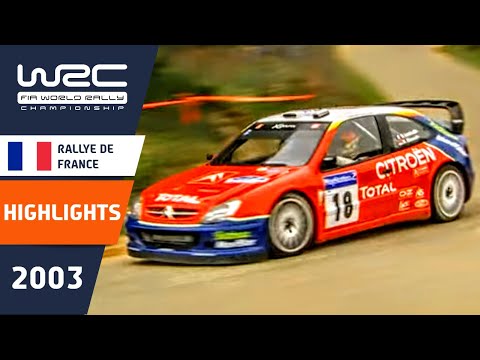 Rallye de France 2003: Day 1 WRC Highlights / Review / Results