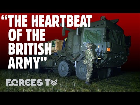 How The British Army Delivers Bullets To The Frontline • ROYAL LOGISTIC CORPS | Forces TV