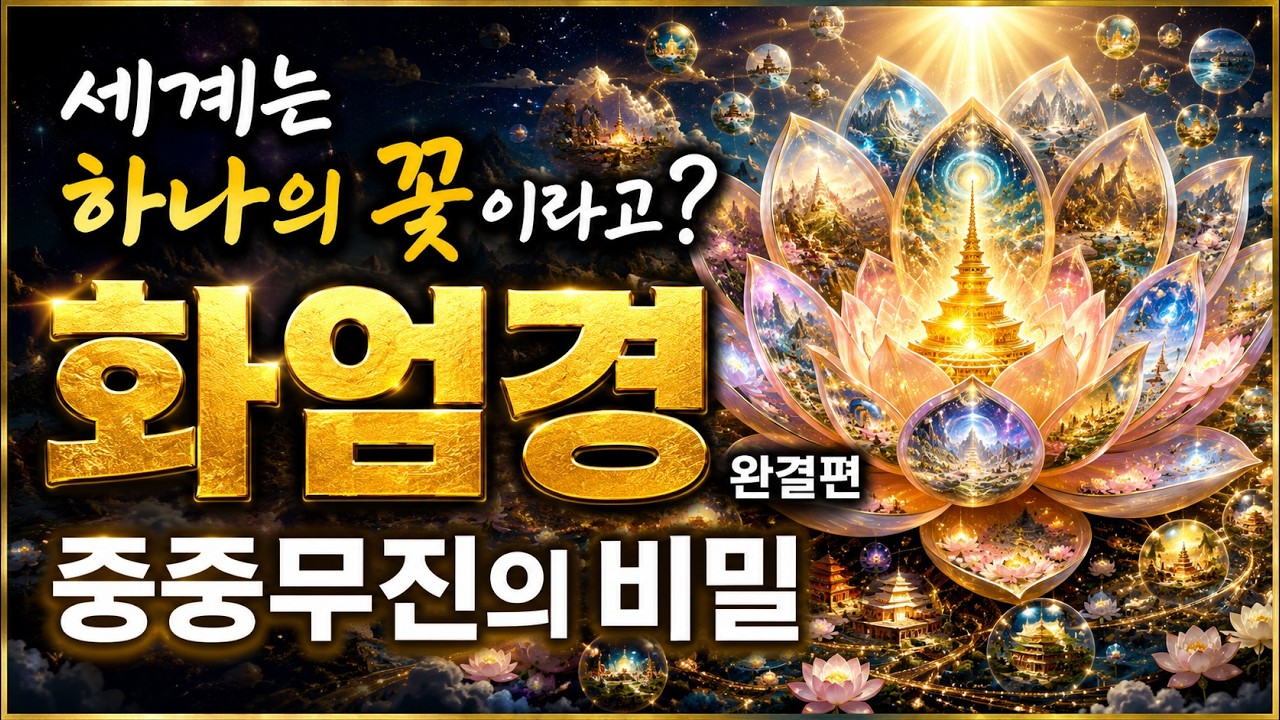 세계는 하나의 꽃이라고?ㅣ화엄경 완결편ㅣ중중무진의 비밀ㅣ세상의 모든 이치를 꿰뚫는 법