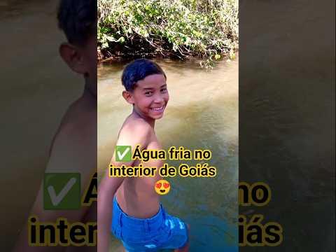 ✅Água fria no interior de Goiás #diaadianaroça #interiordegoias #saboresdaroca #lida #aguafria