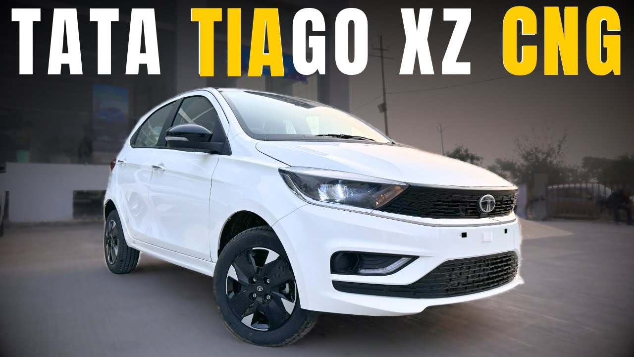 Tata Tiago CNG Facelift XZ Model 😱 – Top Model 2025 Review | Saurabh Singh Car