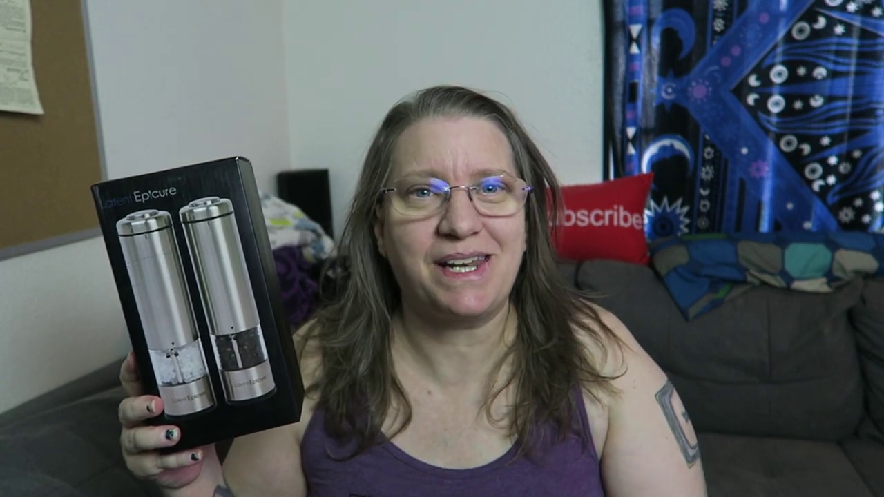Latent Epicure Battery Operated Salt and Pepper Grinder Set Review