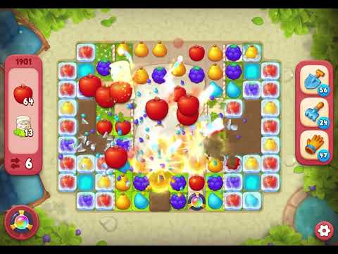 Gardenscapes Level 1901 Hard NO BOOSTERS