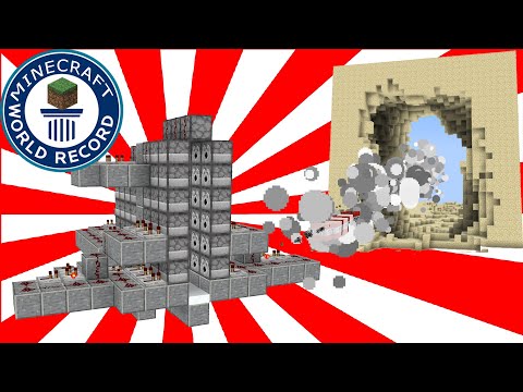 Most Powerful TNT Cannon Ever (Tutorial)