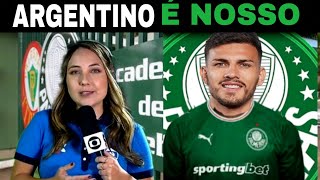 REFORÇO ARGENTINO EXPLODIU NO PALMEIRAS NESSA SEGUNDA! ÚLTIMAS NOTÍCIAS DO PALMEIRAS