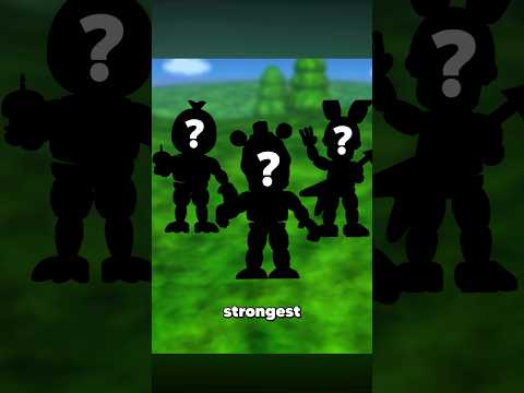 Who Is The STRONGEST FNAF World Character? #fnaf #fnafworld #shorts