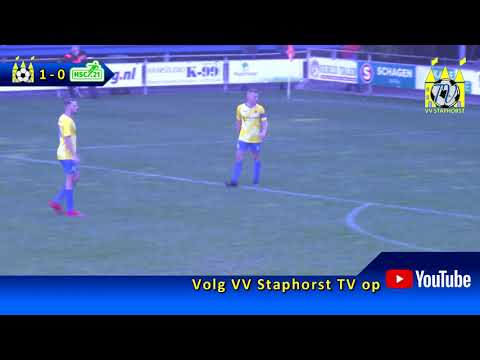 VV Staphorst - HSC'21 | Highlights | KNVB Beker 2020