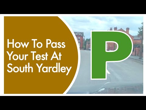 How to pass your driving test in South Yardley