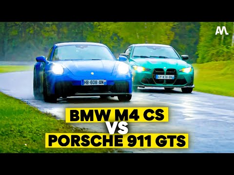 The BMW M4 CS challenges the Porsche 911 GTS: which will be the best?