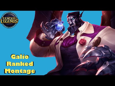 Galio Ranked GamePlay Highlights
