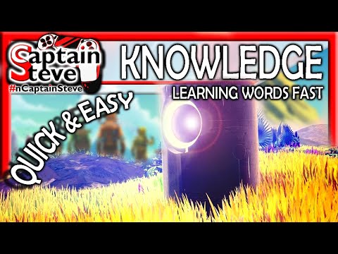 No Man's Sky Companions Learning Languages Fast Captain Steve NMS Knowledge Stone Guide Tips Tricks