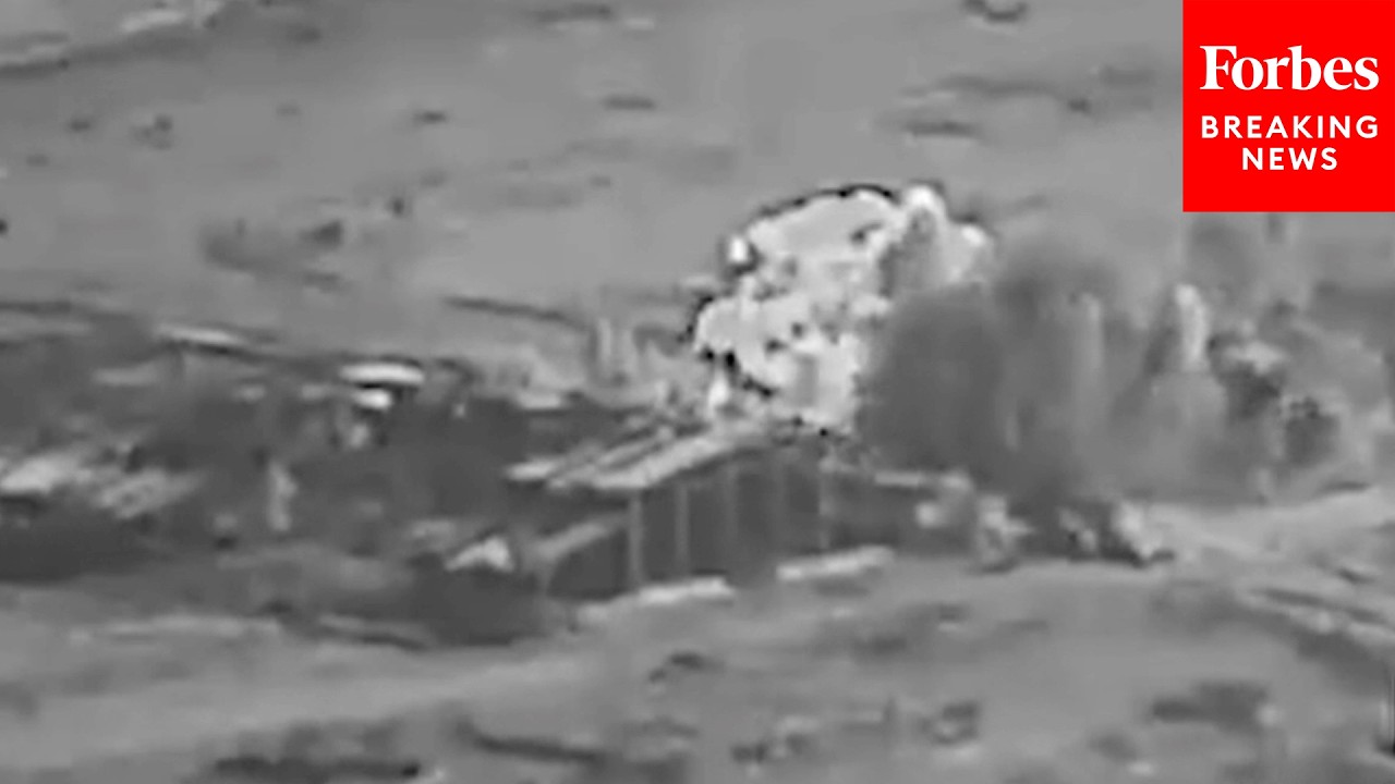 Video | JUST IN: CENTCOM Releases Footage From 13th Consecutive Night Of Strikes On Iran