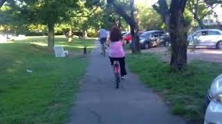 En bici con mamá