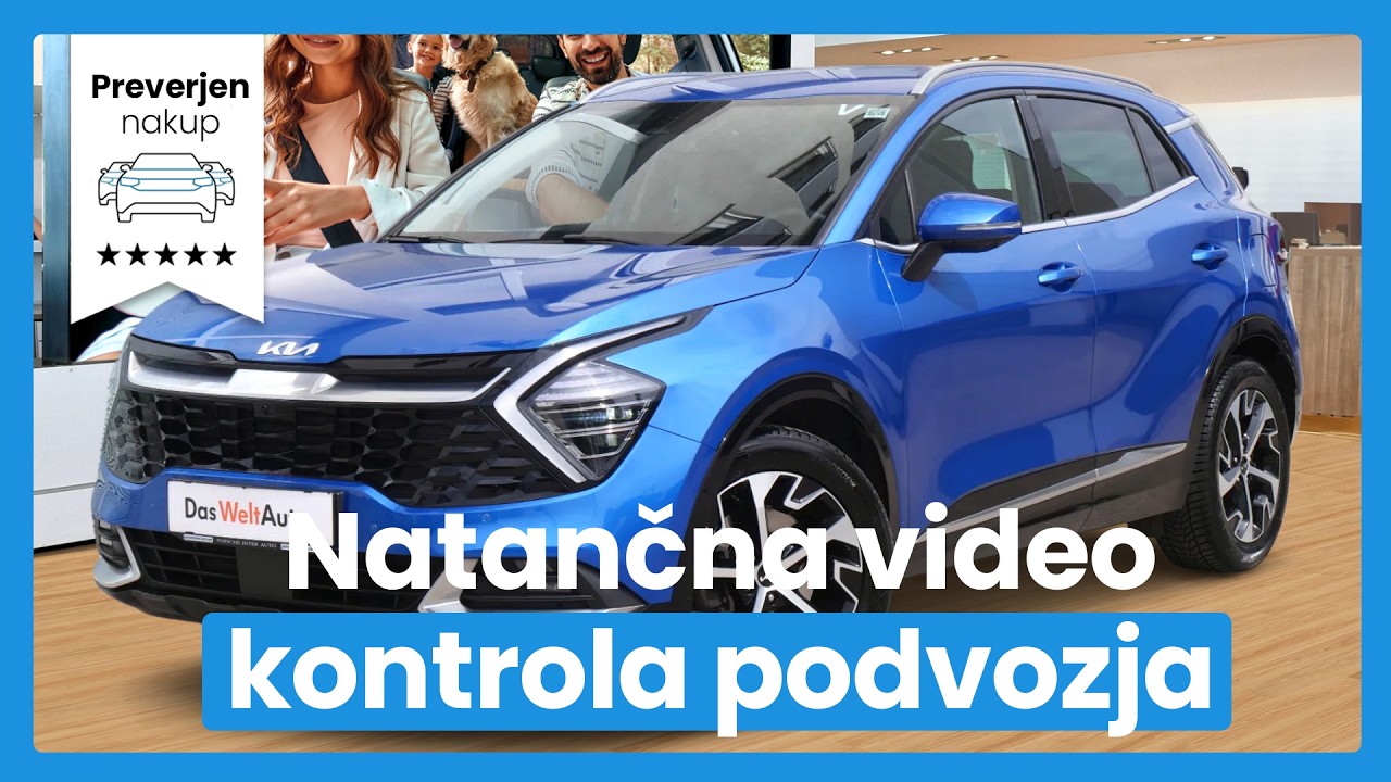 Kia Sportage 2WD 1.6 T-GDI MHEV GT-Line ISG DCT - SLO