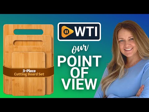 Bambüsi 3-Piece Bamboo Cutting Board Set - WTI product video review
