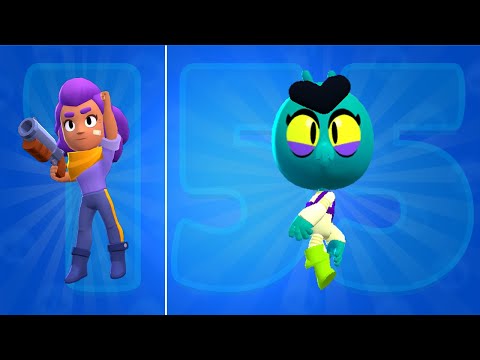 All 55 Brawlers In Brawl Stars (Winning Animation)