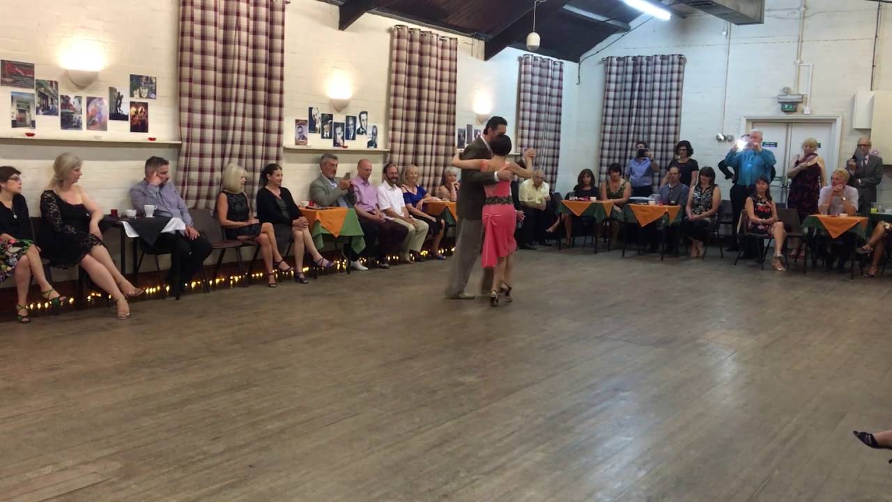 Gustavo & María - Tango en Stafford, UK - Septiembre 2016