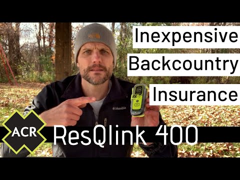 INEXPENSIVE BACKCOUNTRY INSURANCE: ACR ResQlink 400 (Unboxing and Review)