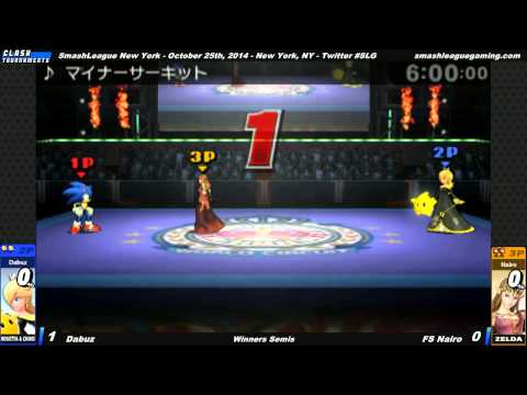 SmashLeague NY - Dabuz vs FS Nairo - Smash 3DS