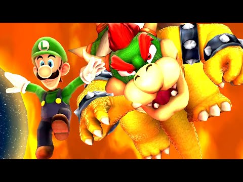 Super Luigi Galaxy - Final Boss + Secret Ending & 121st Star