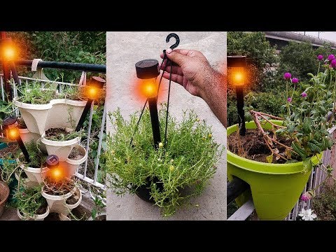 Garden lighting without electricity