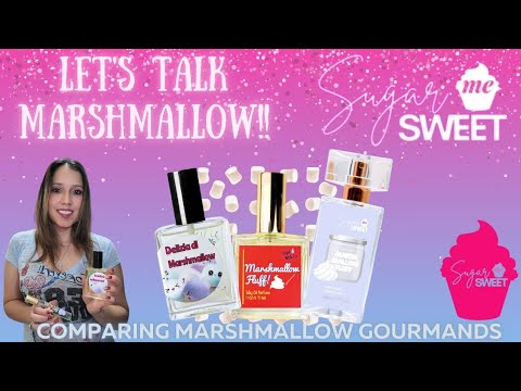 Marshmallow Gourmand Fragrances!😋💕🤍|Kyse Delizia Di Marshmallow VS Sugar Me Sweet Marshmallow Fluff