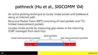 FlowTrace: A Framework for Active Bandwidth Measurements using In-band Packet Trains