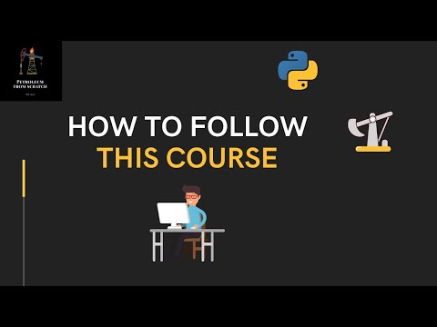 Announcement of course Python for Oil and Gas