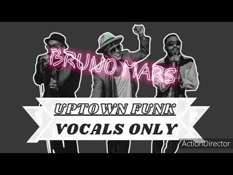 uptown funk ft. bruno mars vocals only