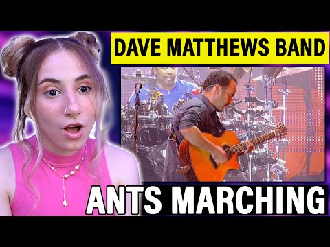 Dave Matthews Band - Ants Marching | Singer Musician - Reaction Analysis
