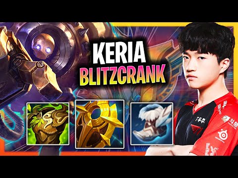 KERIA TESTING BLITZCRANK IN SOLOQ! | T1 Keria Plays Blitzcrank Support vs Alistar!  Season 2024