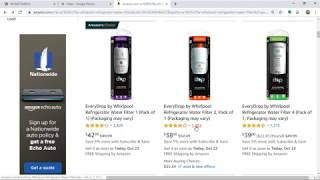 Easy Replace Water Filter - Whirlpool Side by Side Refrigerator